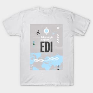 EDI Edinburg Scotland T-Shirt